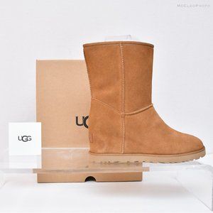 Ugg Classic Hidden Wedge Chestnut Boot Women's size 9